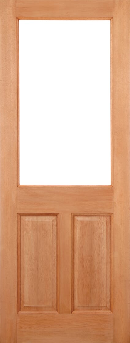 External Hardwood 2XG 2 Panel Dowel Hardwood External Doors