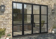 2700mm Black Heritage Aluminium French Doors At Vibrant Doors 2700mm Black Heritage Aluminium French Doors At Vibrant Doors