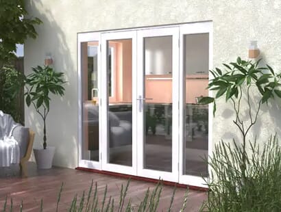Classic White French Doors - Climadoor Image