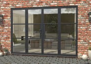 3000mm Grey Heritage Aluminium French Doors Express Doors Direct 3000mm Grey Heritage Aluminium French Doors Express Doors Direct