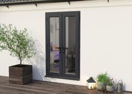 1200mm Part Q Anthracite Grey Upvc French Doors Image