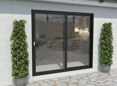 Patio Doors External Glass, How Much Does A Sliding Glass Patio Door Cost