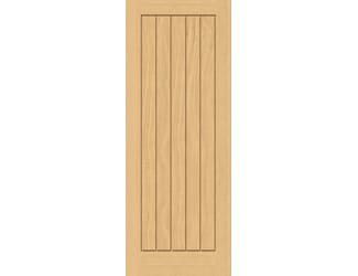 Mexicano Oak Fire Door