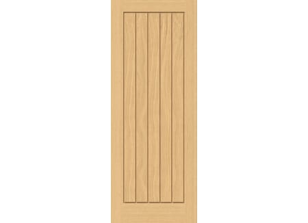 Mexicano Oak Prefinished Fire Door