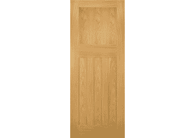 762x1981x44mm (30") Cambridge Oak Fire Door
