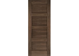 762x1981x44mm (30") Coventry Walnut - Pre-Finished Fire Door