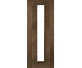 610x1981x44mm (24") Seville Walnut Glazed Fire Door