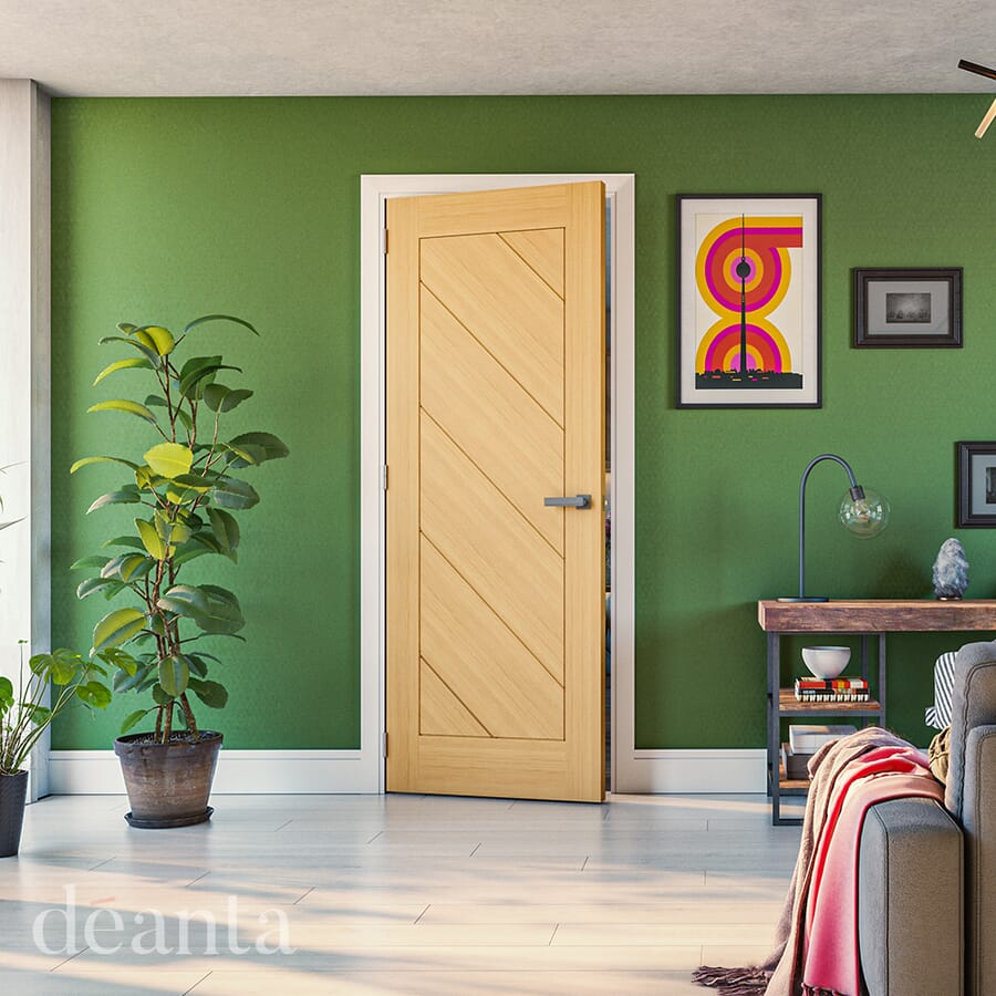 Torino Oak – Pre-Finished Fire Door