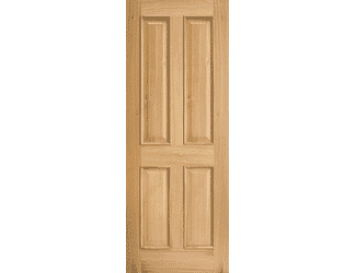 Regency 4P RM2S Oak Fire Door