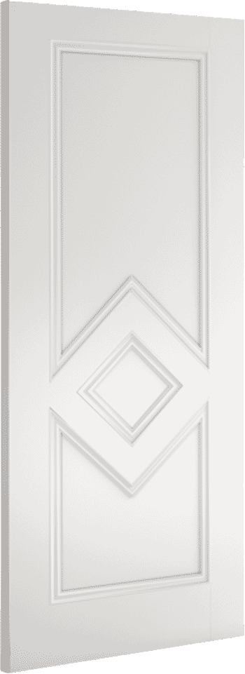 686x1981x44mm (27") Ascot White Fire Door