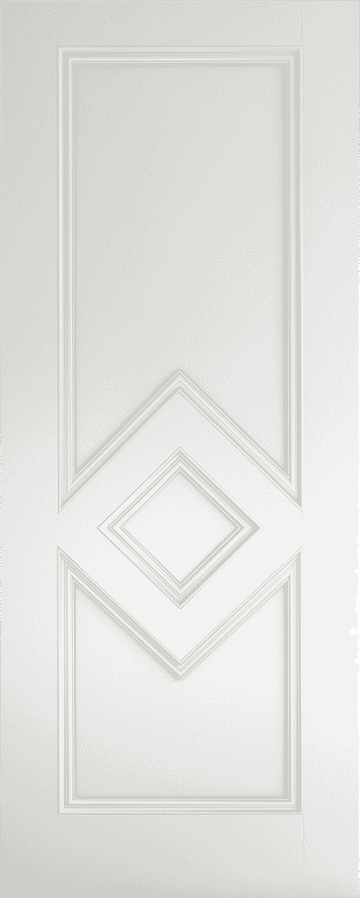 Ascot White Fire Door