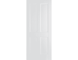Canterbury 4P White Fire Door