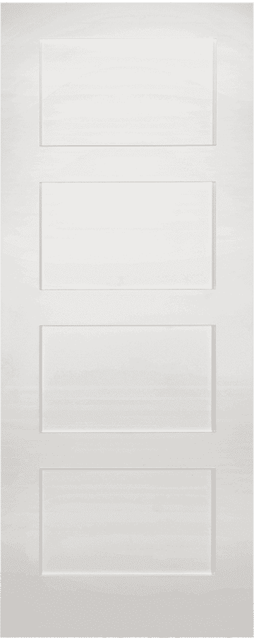 Coventry White 4 Panel Shaker Fire Door