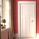 White Primed 3 Panel Fire Door