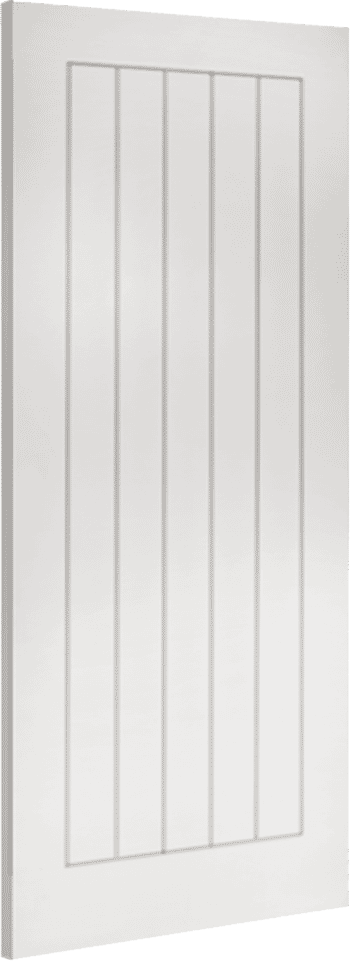 610x1981x44mm (24") Ely White Primed Fire Door