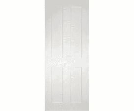 610x1981x44mm (24") Eton 4 Panel Flat White Fire Door