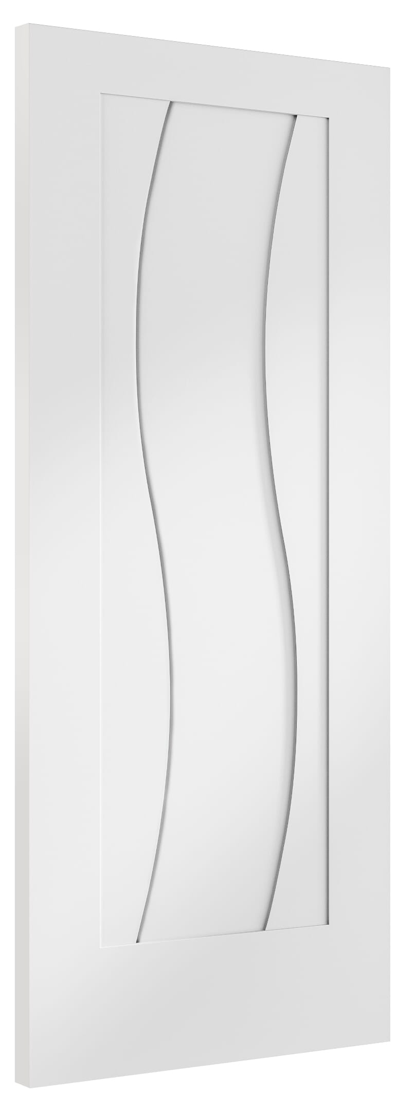 Florence White PreFinished Fire Door at Vivid Doors
