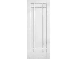 Manhattan White 9 Panel Fire Door