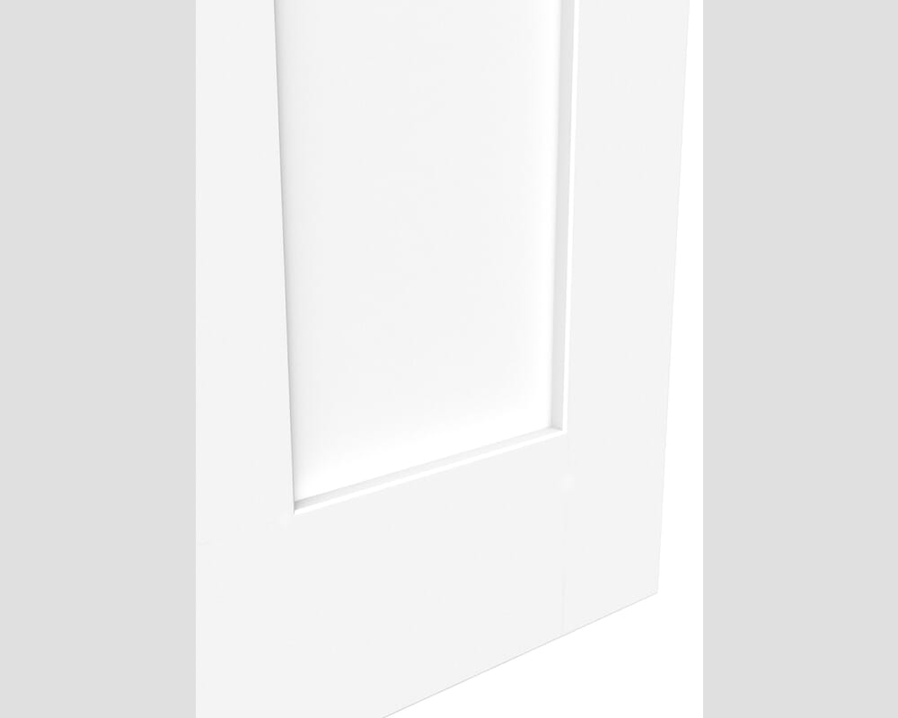 813x2032x44mm (32") White Victorian 4 Panel Shaker Fire Door