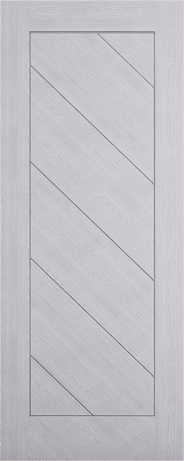 1981 x 762 x 44mm (30") Torino Light Grey Ash - Prefinished FD30 Fire Door