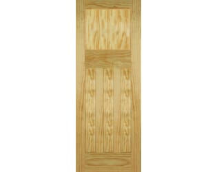 Pine 1930 4 Panel Fire Door