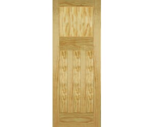 Pine 1930 4 Panel Fire Door