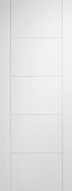 Vancouver 5P White FD60 Fire Door
