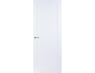 Premdor White Moulded Smooth 1 Panel FD60 Fire Door