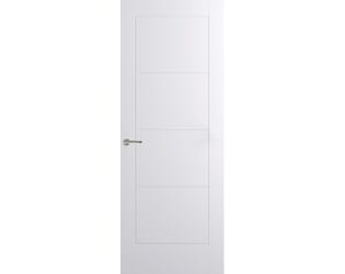 Premium White Ladder 4 Panel FD60 Fire Door