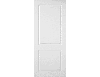 Premdor White Moulded Smooth 2 Panel FD60 Fire Door