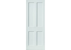 762x1981x44mm White Rushmore Fire Door