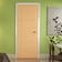 Oak 7 Panel Fire Door
