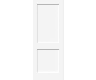 Modern White Shaker 2 Panel Prefinished Fire Door