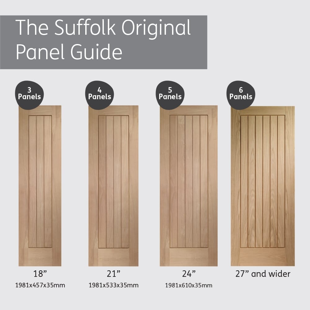 Suffolk Oak - Prefinished Fire Door