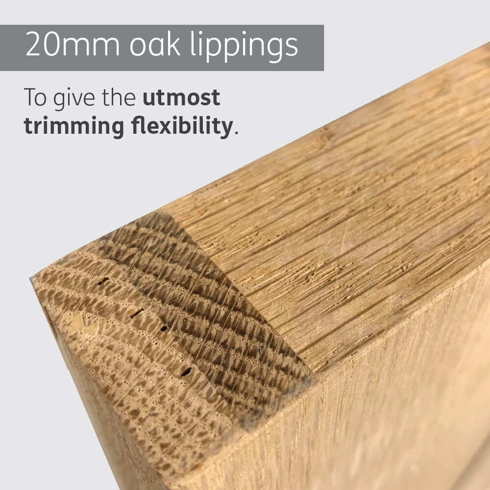 Suffolk Oak - Prefinished Fire Door
