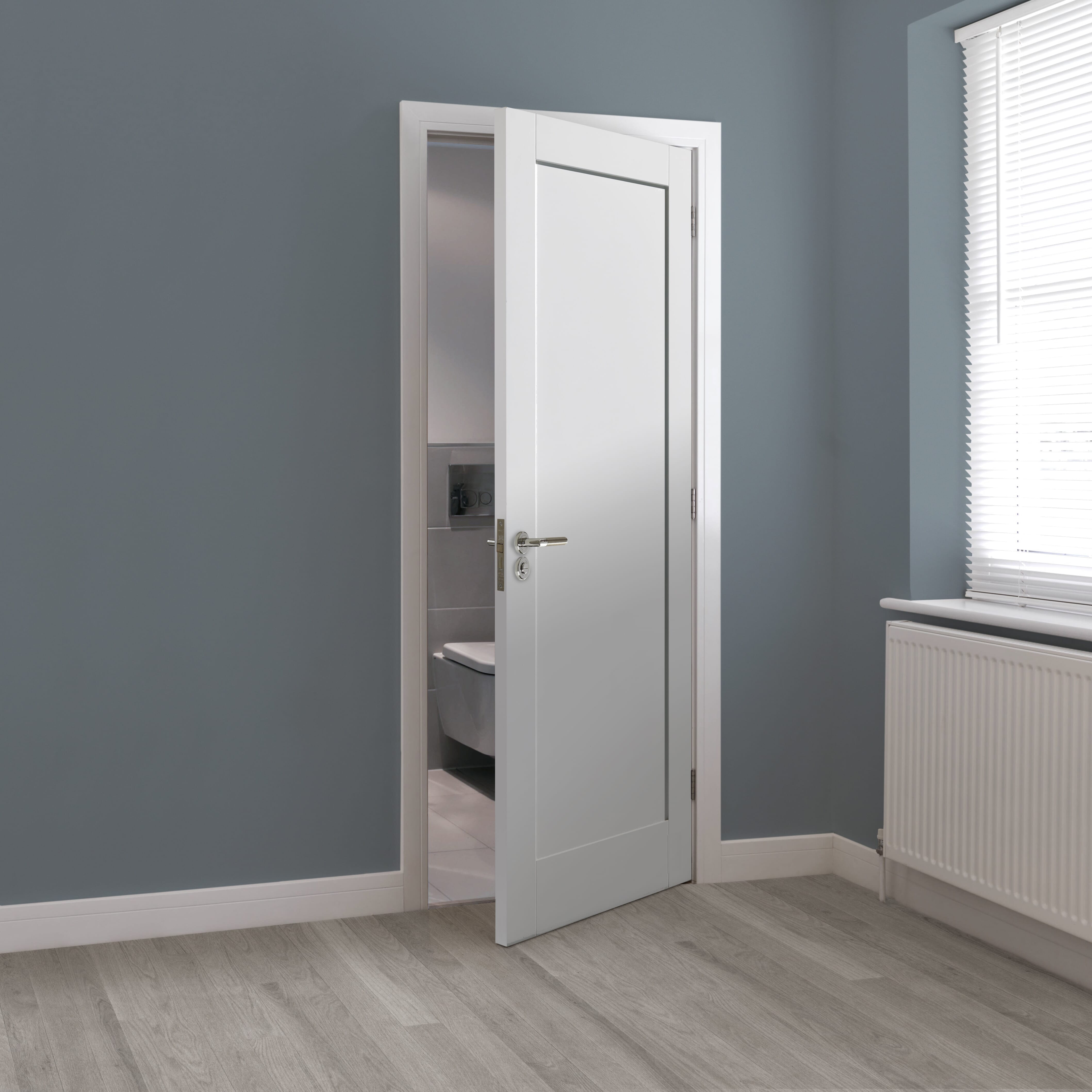1981mm x 762mm x 44mm (30") FD30 White Antigua Door