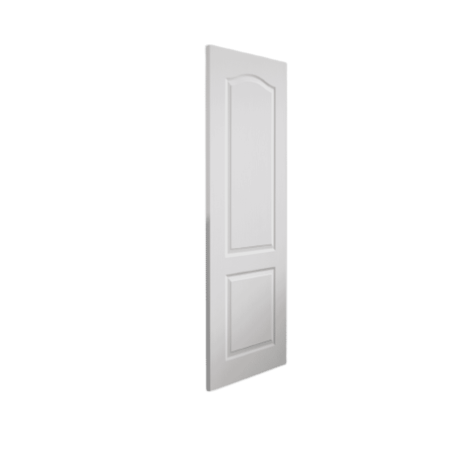 White Grained Classique Fire Door