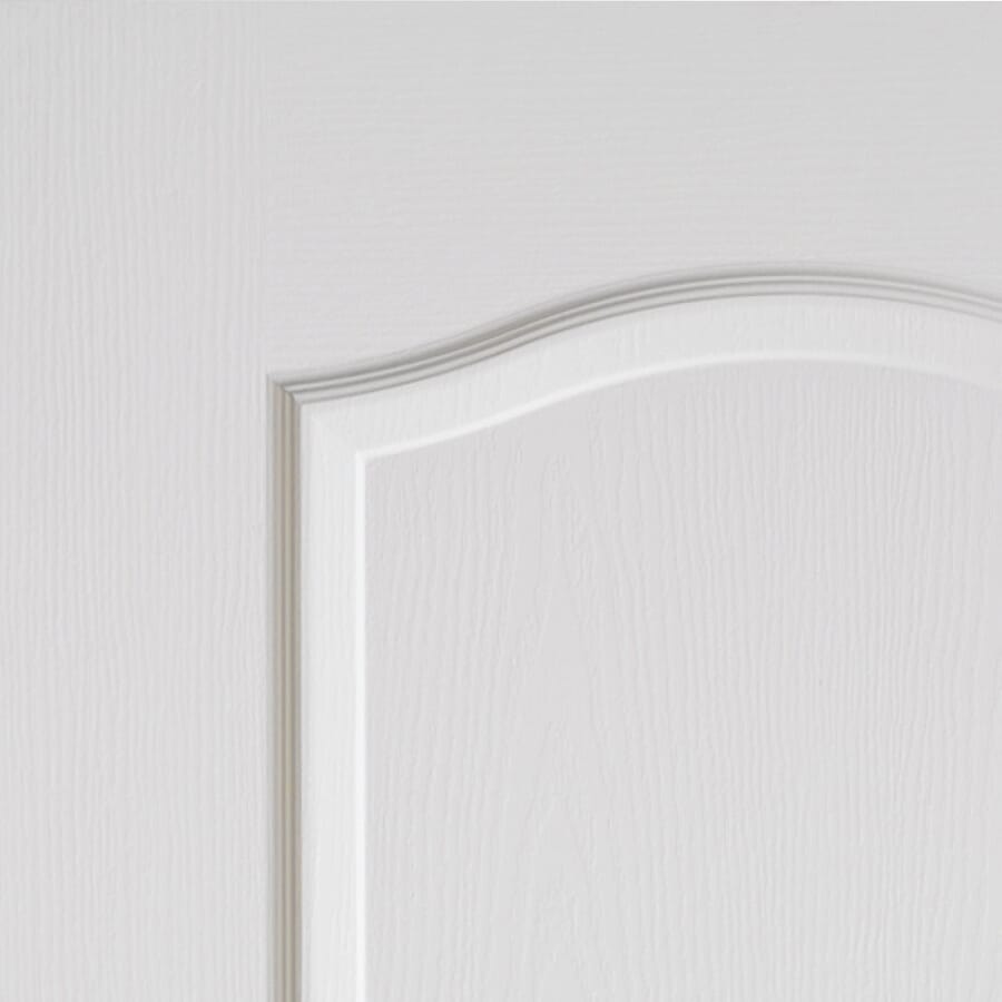White Grained Classique Fire Door