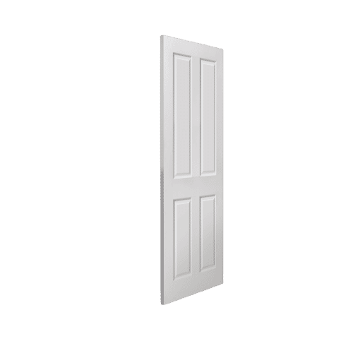 1981mm x 838mm x 44mm (33") FD30 White Smooth Canterbury   Door