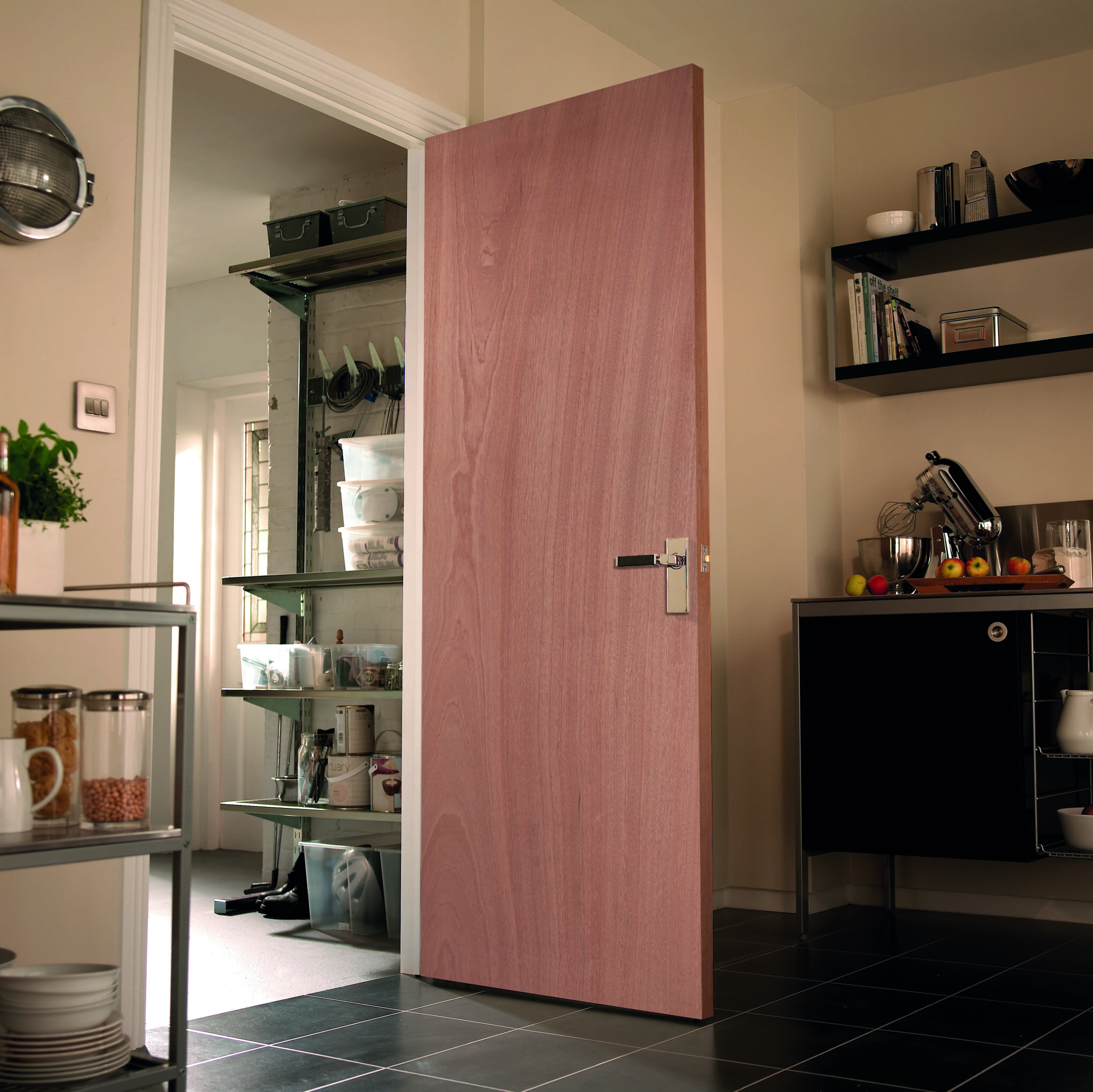 1981 x 686 x 44mm Paint Grade Ply Fire Door by Jeld-Wen