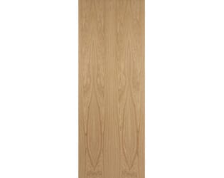 Flush White Oak Fire Door Blank by Jeld-Wen