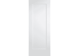 1981 x 762 x 44mm White Primed Shaker 1 Panel Fire Door