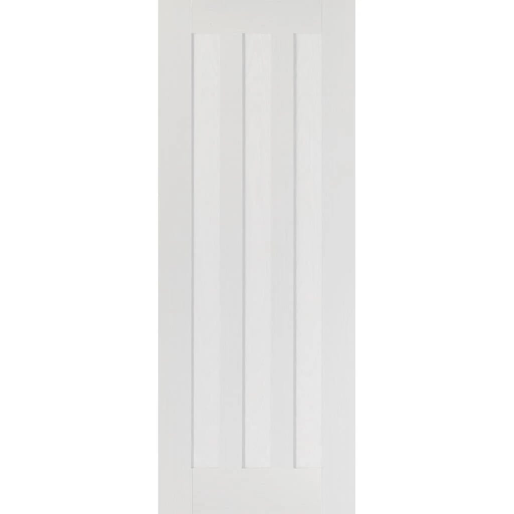 Idaho White 3 Panel Fire Door