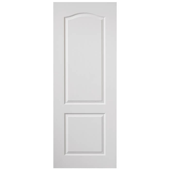 Classical 2P White Moulded Fire Door