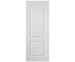 Classical 2P White Moulded Fire Door