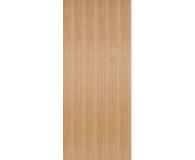 2040 x 726 x 44mm Flush White Oak Fire Door by LPD