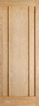 Lincoln Unfinished Oak Fire Door by LPD