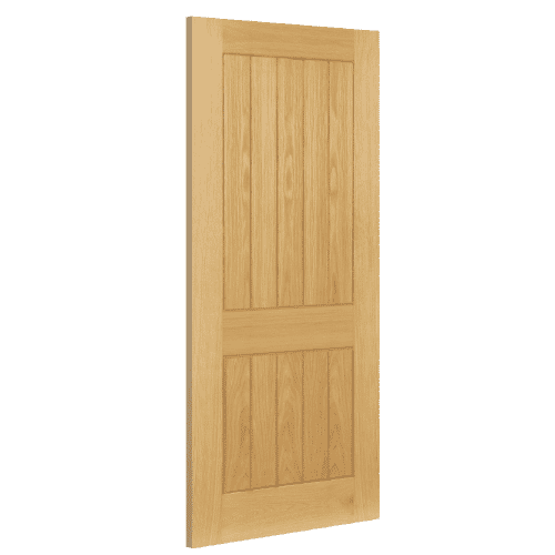 Ely Oak 2 Panel Prefinished Fire Door At Vibrant Doors