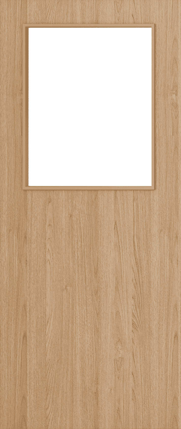 2040mm X 926mm X 44mm Architectural Oak 01 Frosted Glazed Prefinished