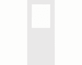 Architectural Paint Grade White 01 Frosted Glazed Fire Door Blank